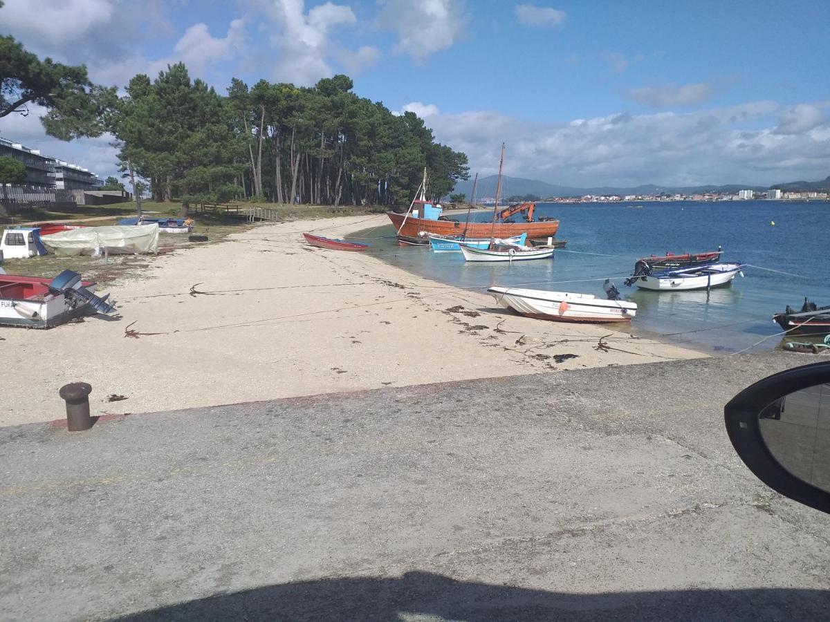 Casa de playa en un pequeño paraíso Isla de Arosa Exterior foto