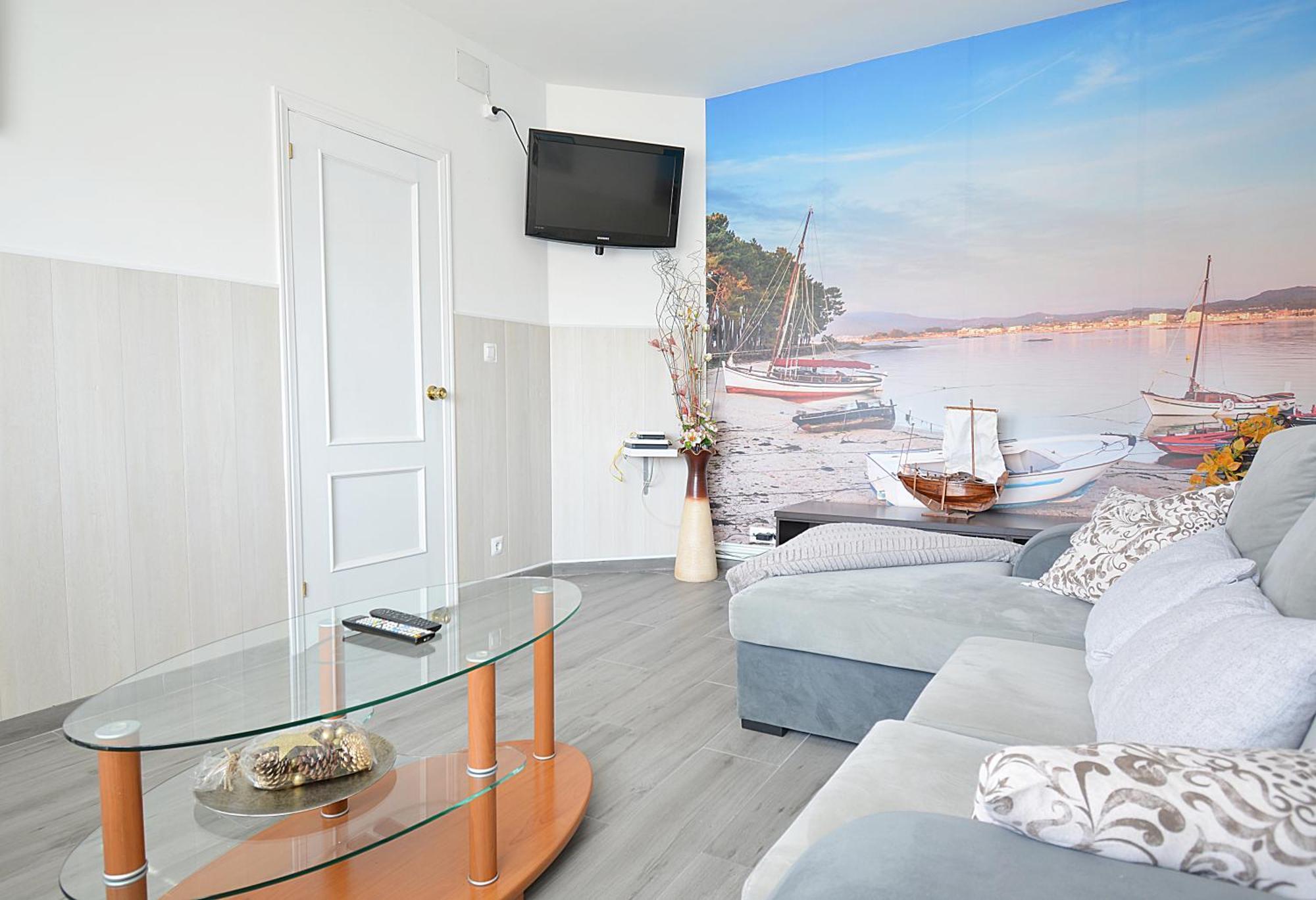 Casa de playa en un pequeño paraíso Isla de Arosa Exterior foto